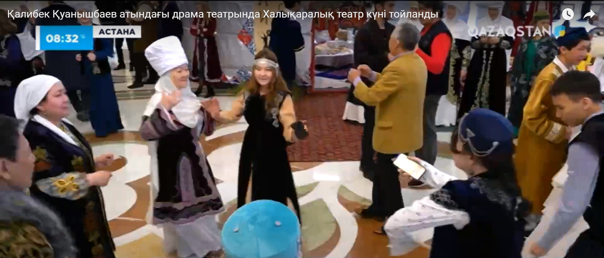 Қалибек Қуанышбаев атындағы драма театрында Халықаралық театр күні тойланды